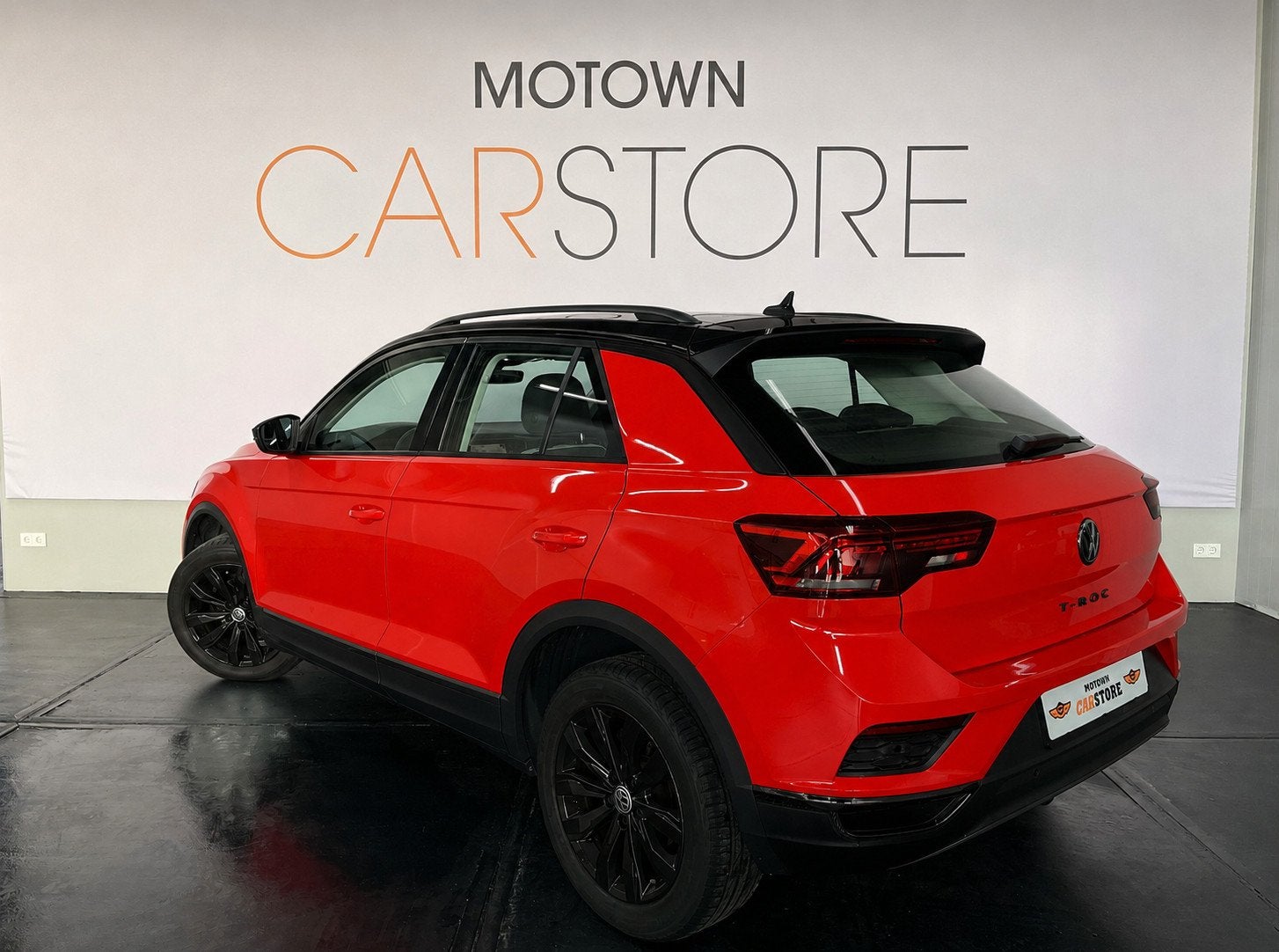 Volkswagen T-Roc 1.5 TSI Sport Black Edition Virtual Cockpit, Auto's, Stof, Zwart, 4 cilinders, 150 pk