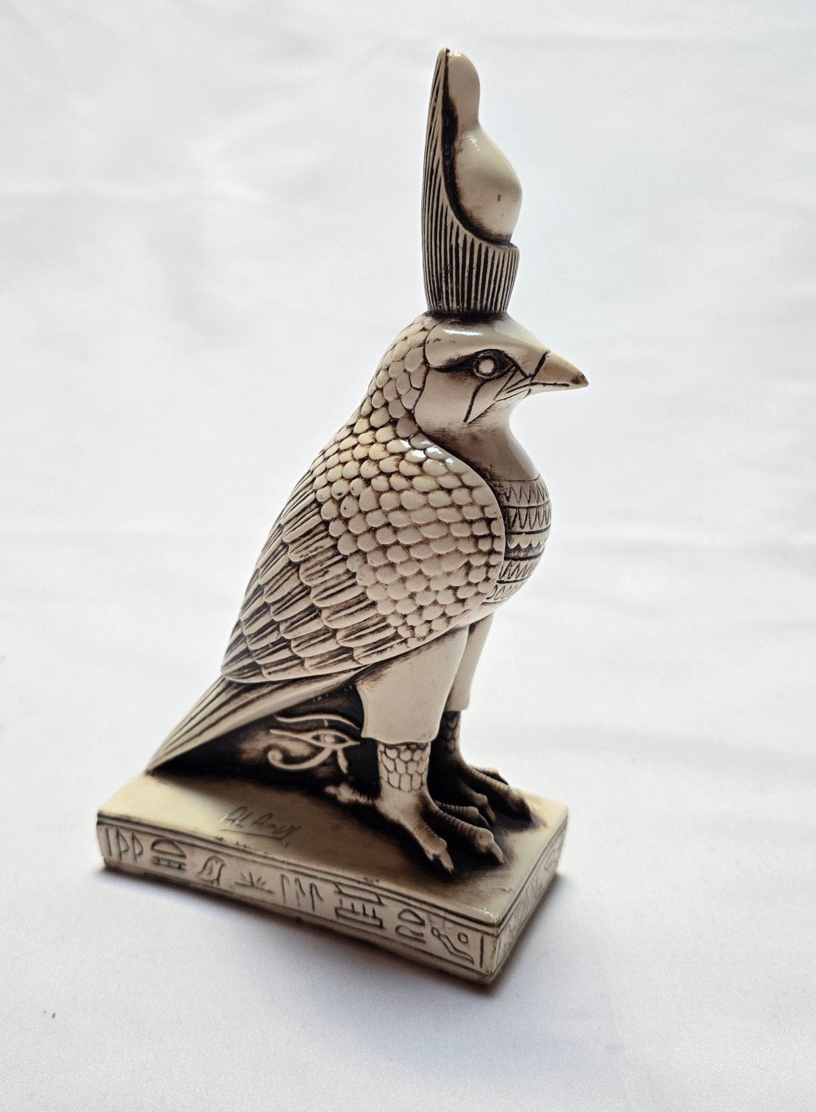 Horus Standbeeld - Oude Egyptische Hemelgod Horus - Gemaakt, Ophalen of Verzenden