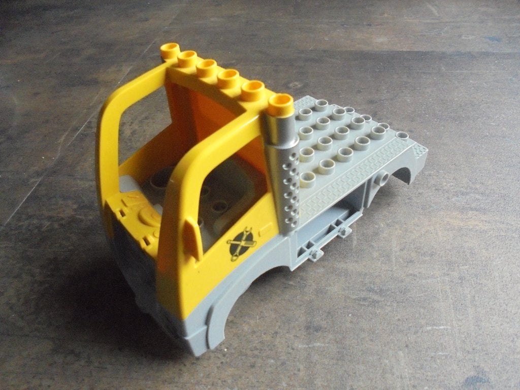 Lego Duplo Toolo Truck Chassis (zie foto's), Ophalen of Verzenden, Gebruikt, Losse stenen, Duplo