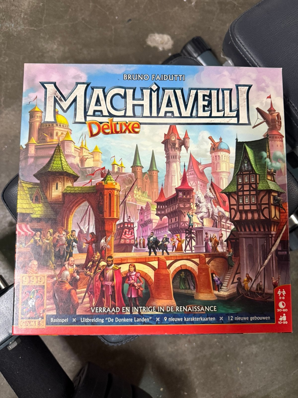 Machiavelli spel, Ophalen of Verzenden, Zo goed als nieuw