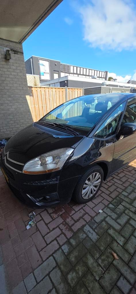 Citroën C4 1.6 VTI 2010 Zwart, Auto's, Voorwielaandrijving, 745 kg, 4 cilinders, Zwart