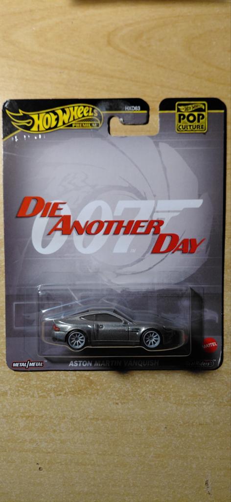Hot Wheels Premium Aston Martin Vanquish 007 Die Another Day, Ophalen of Verzenden
