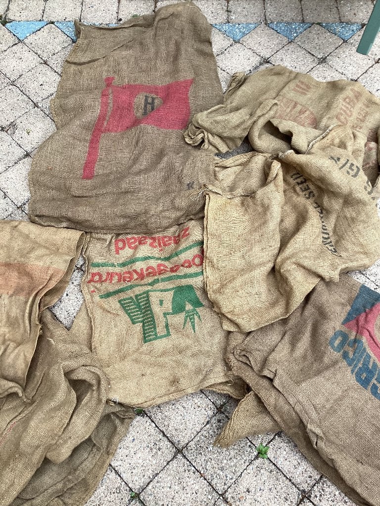 Jute zakken, Ophalen of Verzenden, Gebruikt