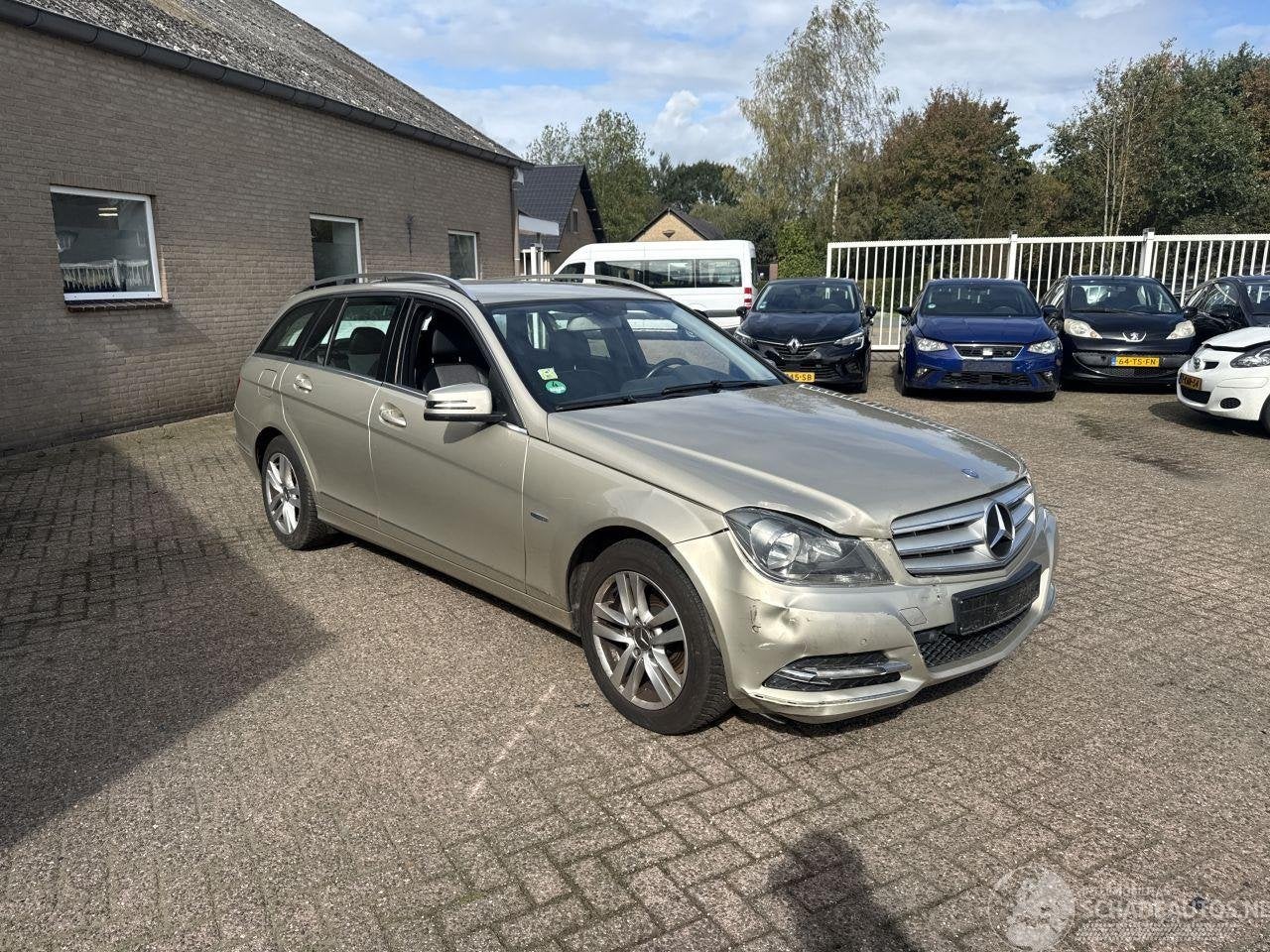 Mercedes-Benz C-Klasse 200 CDI BnsCl. Avg. (bj 2011), Auto diversen, Stationwagon, 2143 cc, Geel, Mercedes-Benz
