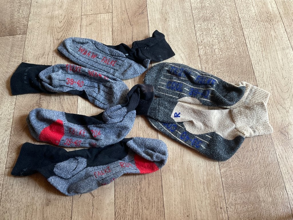 Wandelsokken Falke, Ophalen of Verzenden, Zo goed als nieuw, Maat 39 t/m 42, Sokken en Kniesokken