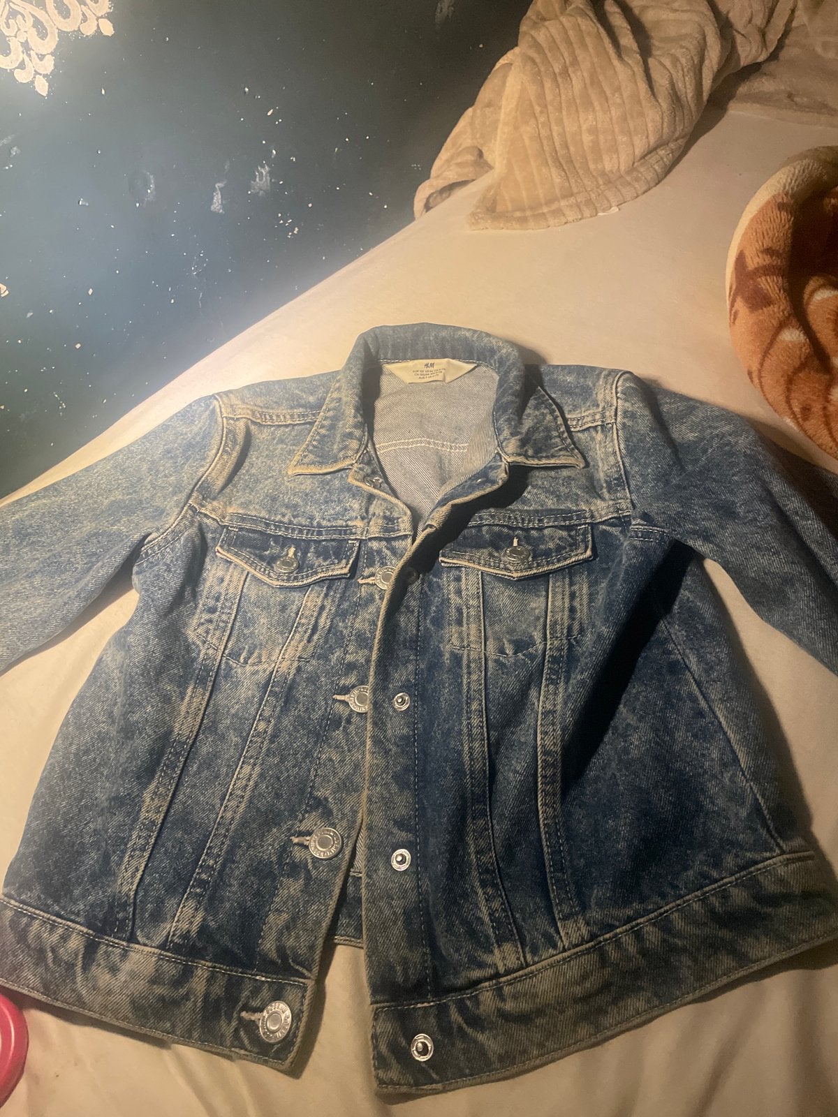Stoer spijkerjasje voor kids - H&M, Ophalen, Zo goed als nieuw, Jongen of Meisje, Trui of Vest
