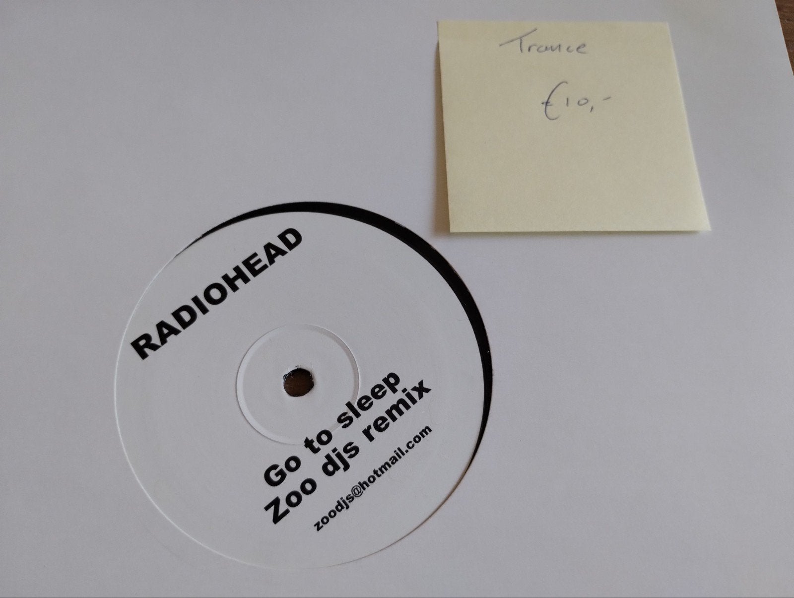 Radiohead - Go to Sleep (Zoo DJs Remix) Trance Vinyl, Gebruikt, Trance, Ophalen of Verzenden, EP