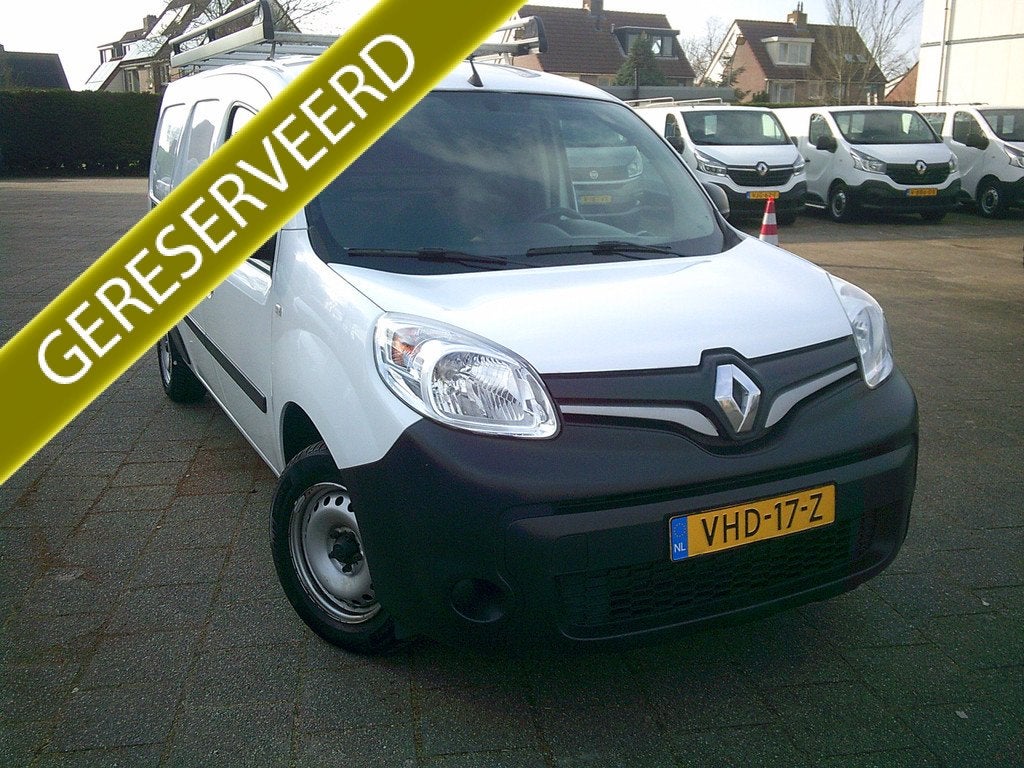 Renault Kangoo 1.5 Blue dCi 95 Comfort Maxi VOORZIEN VAN AIR, Stof, Gebruikt, 4 cilinders, Met garantie (alle)