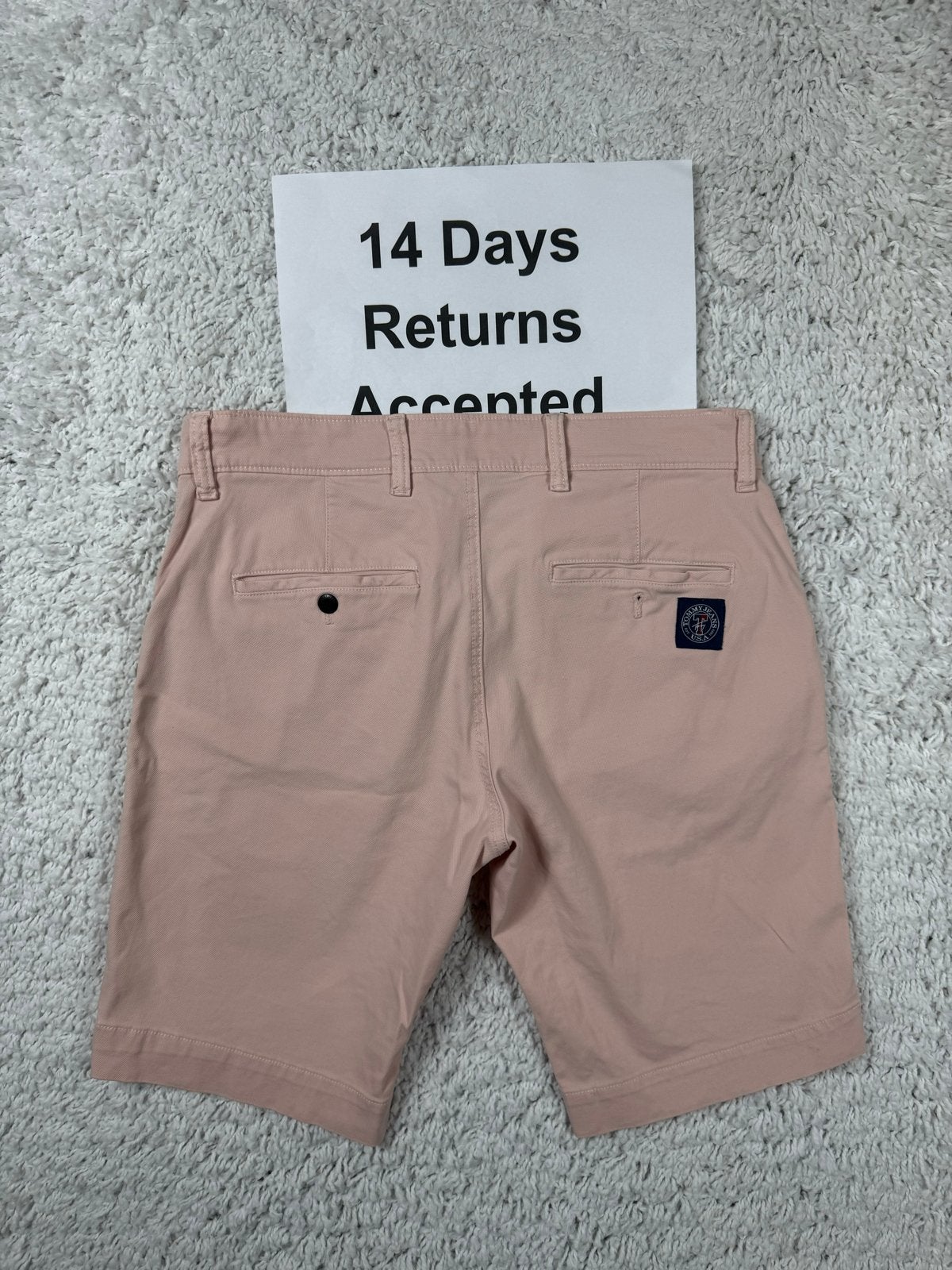 Tommy Jeans Chino Shorts Roze W32 2625, B, G, B, Overige maten