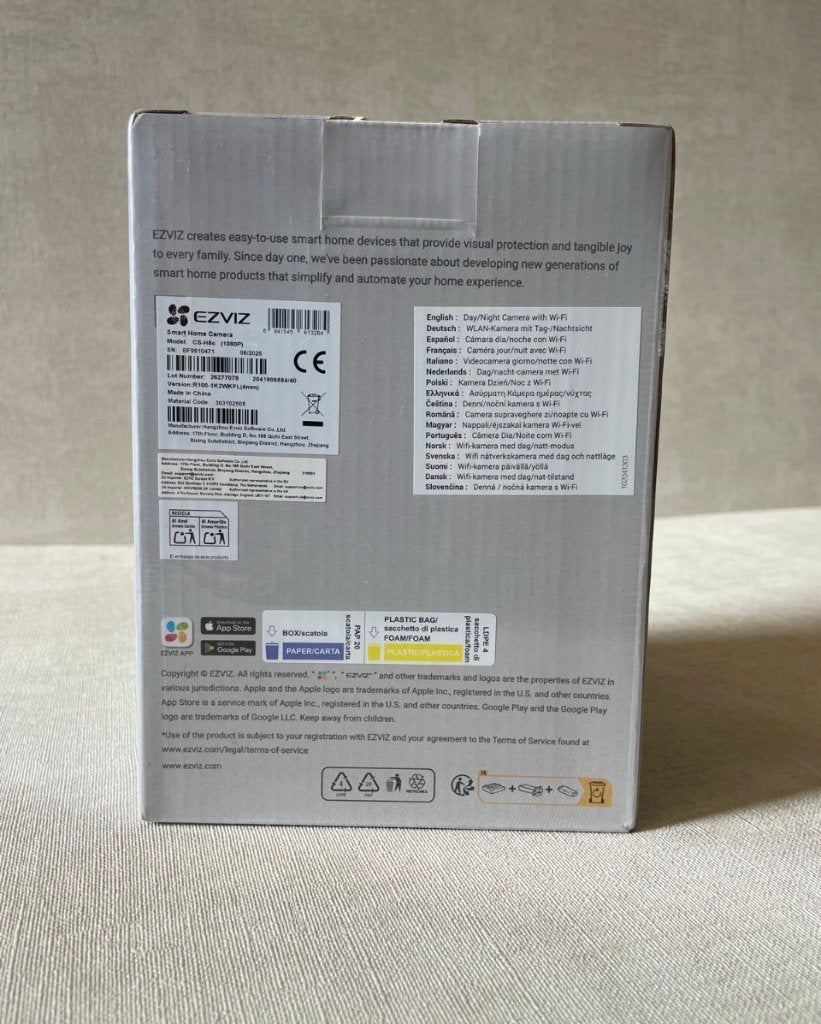 EZVIZ H8c Smart Home Camera 1080P - Nieuw in doos, Tapi, Info@tp-link.nl, Nieuw, Ophalen of Verzenden