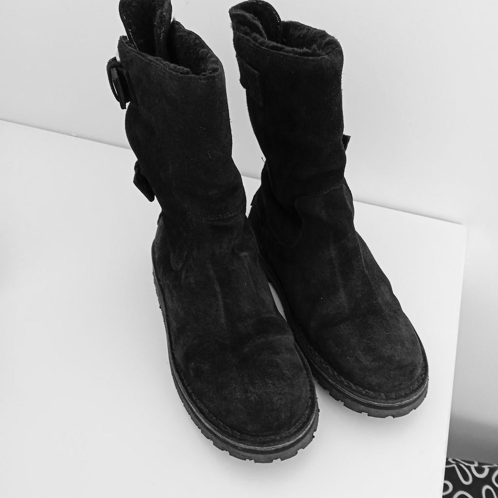 Laarzen SHABBIES maat 37 NIEUWSTAAT, Kleding | Dames, Schoenen, Shabbies, Zwart, Lage of Enkellaarzen, Ophalen of Verzenden