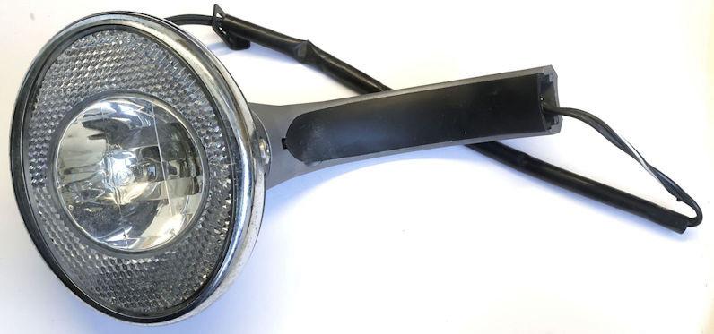 Te Koop, Gazelle Halogeen fietslamp, Ophalen of Verzenden, Gebruikt, Dynamo, Voorlicht
