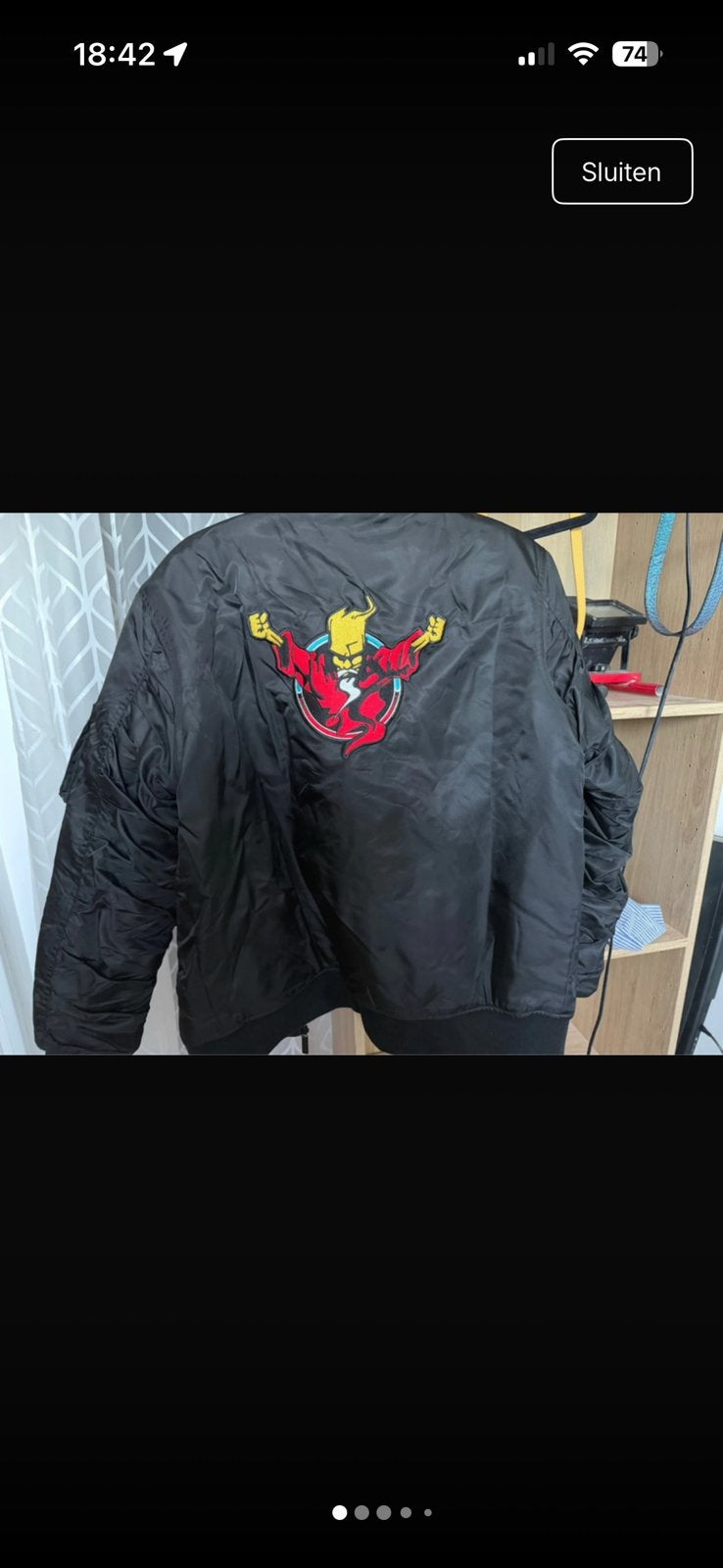 Thunderdome bomber, Ophalen of Verzenden, Zo goed als nieuw