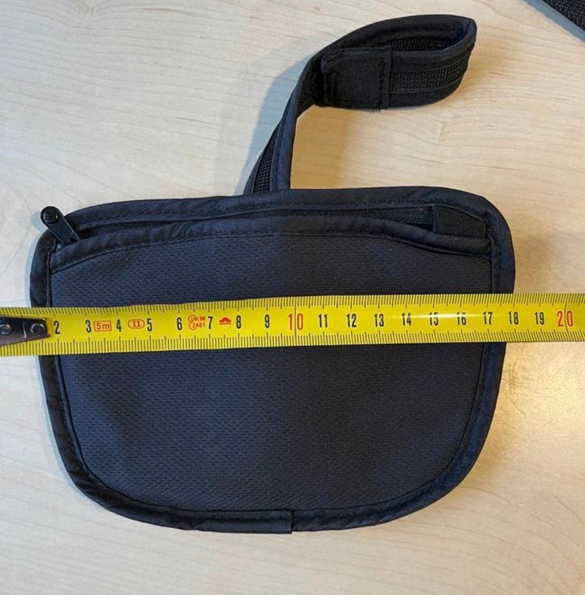 Pacsafe-zwarte coversafe 125 secret Belt Wallet, Ophalen of Verzenden, Zo goed als nieuw, Zwart
