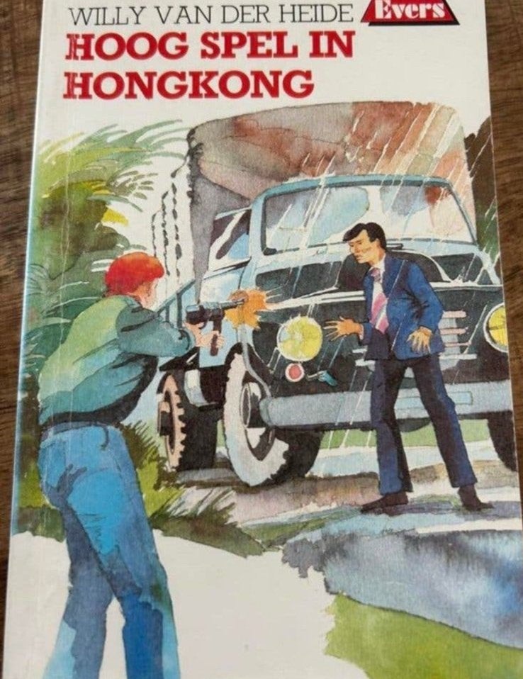 Bob Evers 24: Hoog Spel in Hongkong - Willy van der Heide, Ophalen of Verzenden, Gelezen