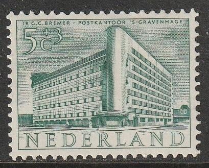 Nederland 1955 656  Zomer 5c, Postkantoor, Ongebruikt, Ophalen of Verzenden, Na 1940, Postfris