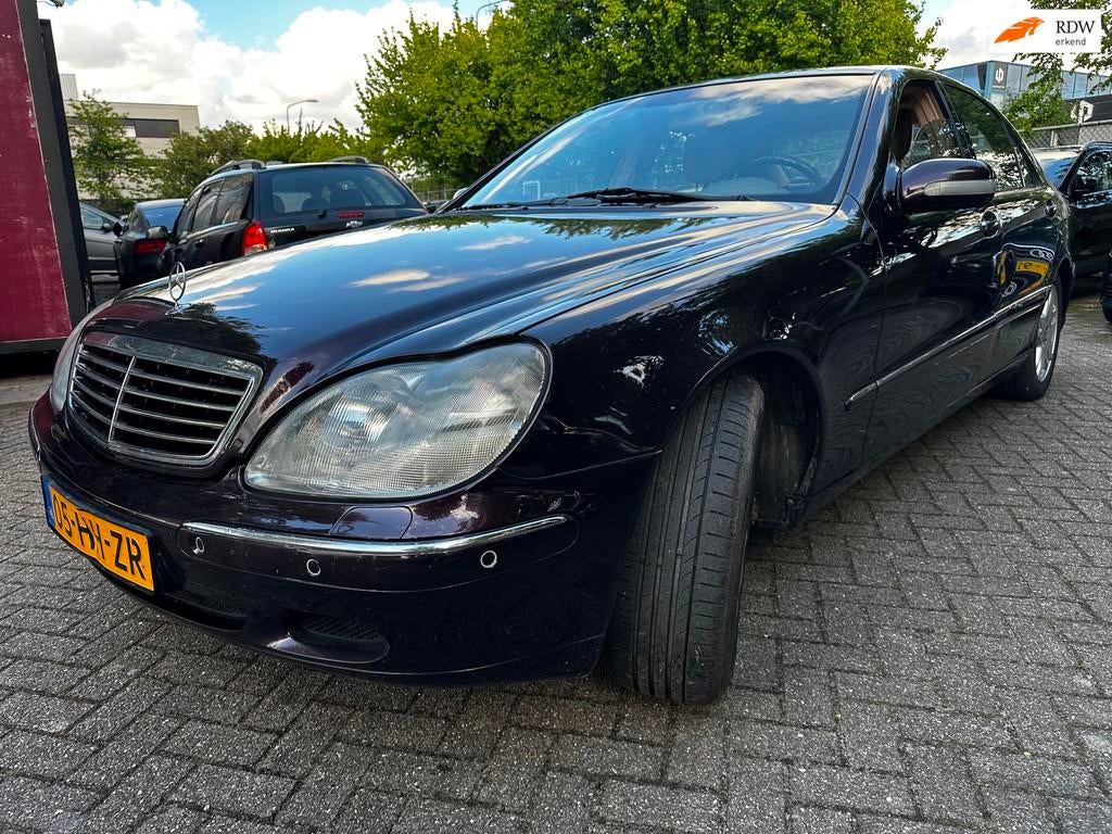 Mercedes-Benz S-klasse 430 Lang,Lpg,export,zo meenemen, Auto's, Achterwielaandrijving, Gebruikt, 8 cilinders, 120 €/maand