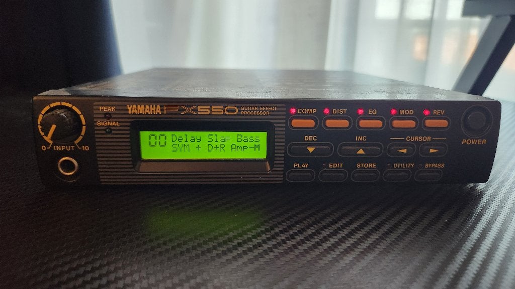 Yamaha FX550 Guitar Multi-Effect Processor from 1990s, Muziek en Instrumenten, Ophalen of Verzenden, Gebruikt, Multi-effect