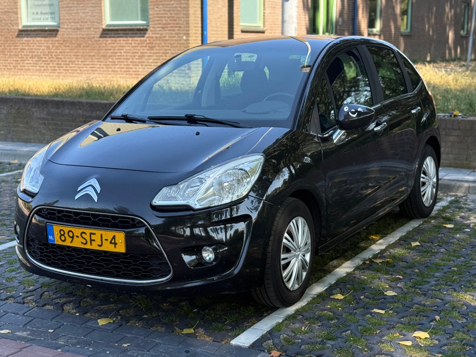 Citroën C3 1.6 Hdif 2011 Zwart, Voorwielaandrijving, 28 km/l, 4 cilinders, Zwart