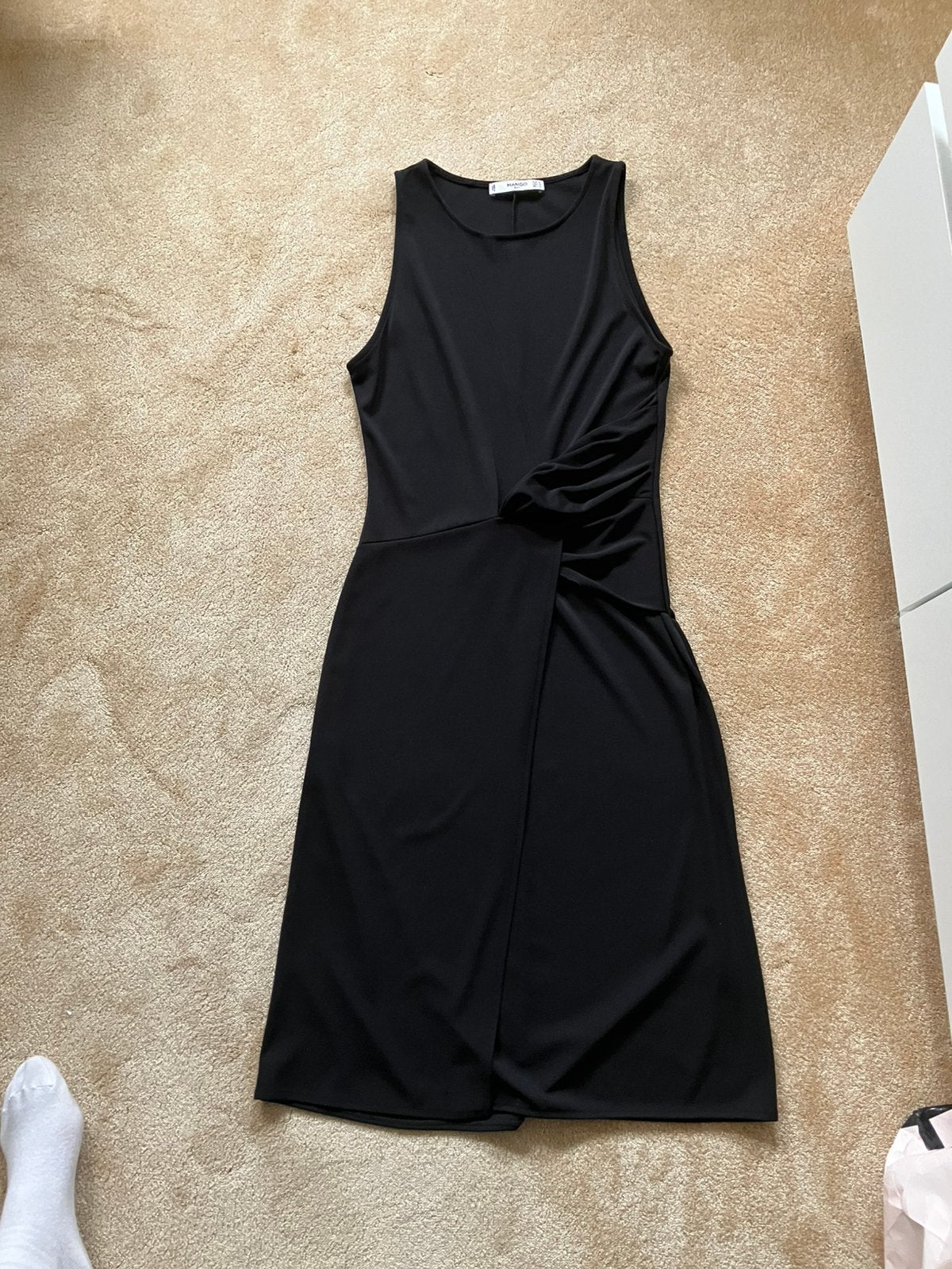 Jurkje Mango maat 34, Kleding | Dames, Gelegenheidskleding, Overige typen, Zwart, Ophalen of Verzenden, Zo goed als nieuw