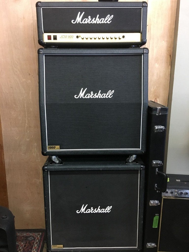 Marshall JCM900 100w + Full stack, Muziek en Instrumenten, Versterkers | Bas en Gitaar, Ophalen, Gebruikt, Gitaar, 100 watt of meer