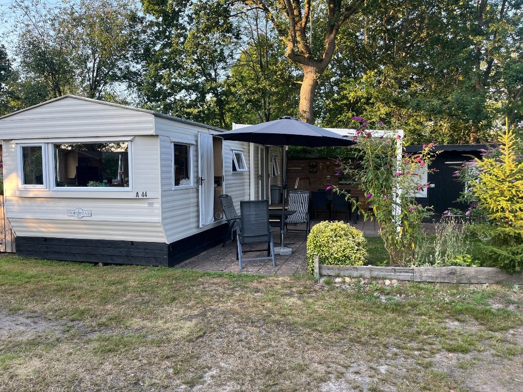 Nordstar Stacaravan in Drenthe op seizoensplek, Caravans en Kamperen, Tot en met 6
