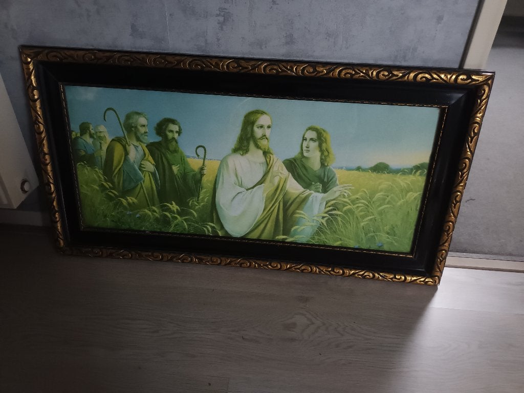 Schilderij, Overige stijlen, Overige onderwerpen, Ophalen, Achter glas