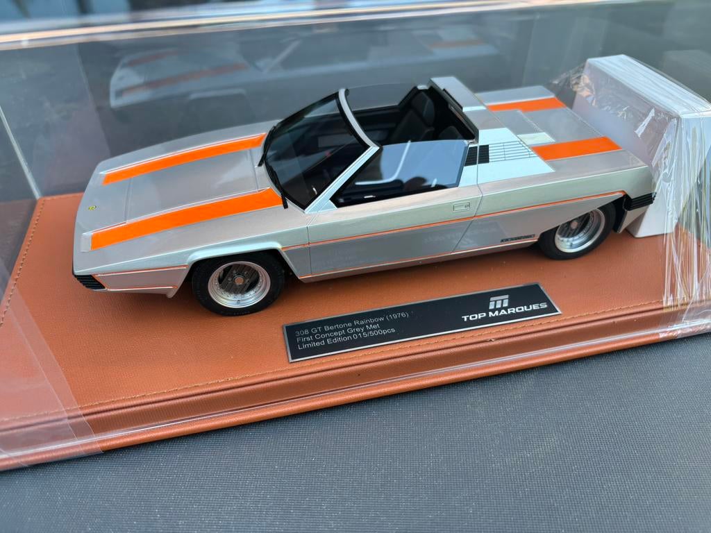 Ferrari 308 Bertone Rainbow Top Marques 1:18 ! NIEUW ! C4F, Overige merken, ., Ophalen of Verzenden, .