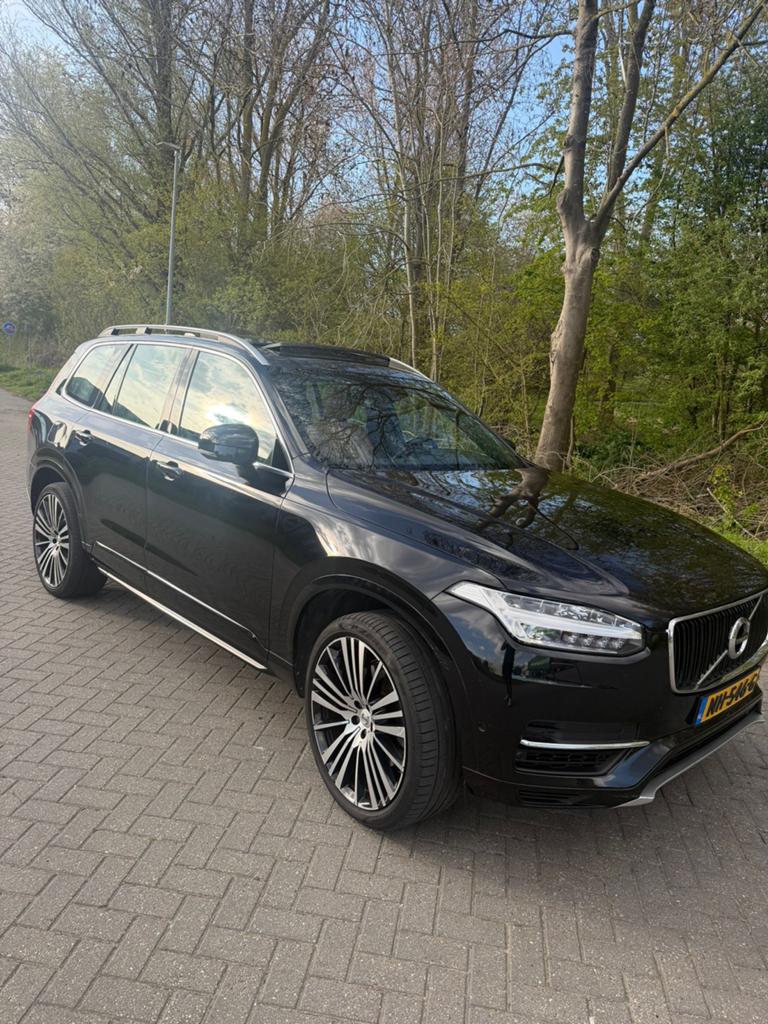 Volvo XC90 2.0 T8 Twin Engine AWD Pi-hy AUT 2016 Zwart, Auto's, Volvo, 1969 cc, 320 pk, 7 stoelen, Zwart