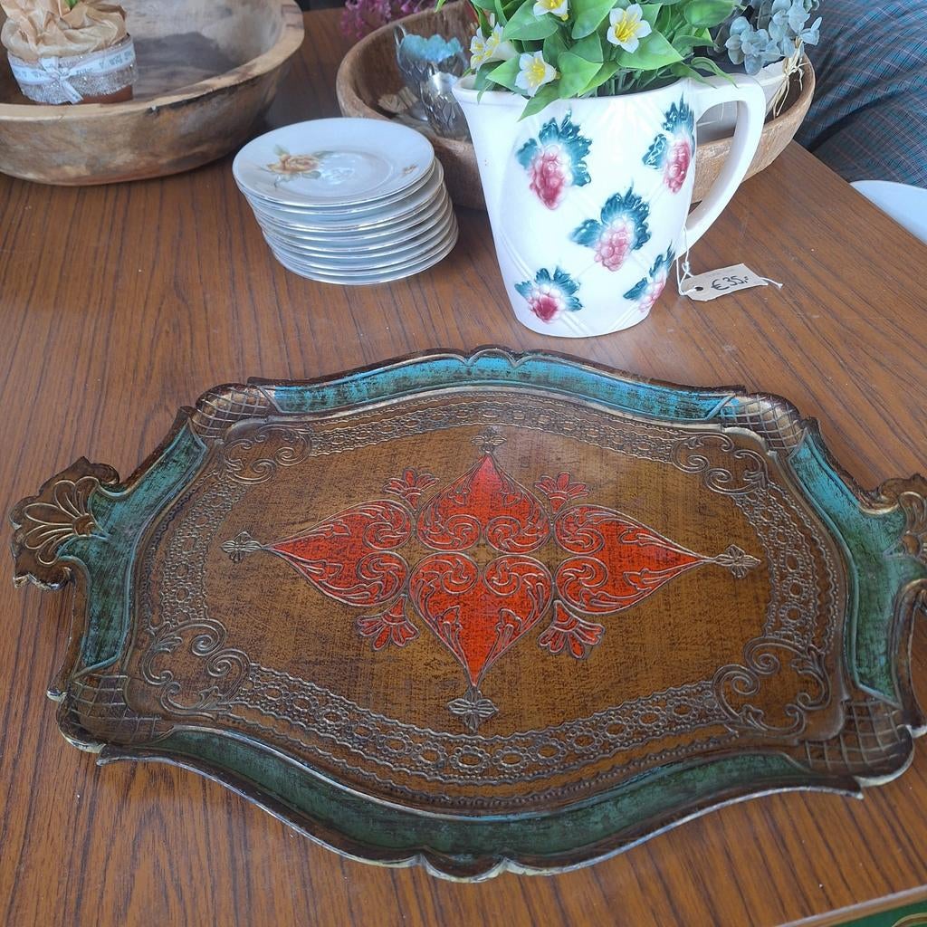 Florentijns dienblad, Antiek en Kunst, Ophalen of Verzenden