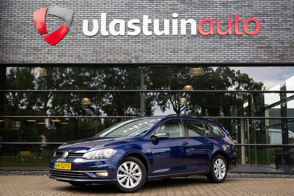 Volkswagen Golf Variant 1.0 TSI Comfortline , Adap. cruise,, Voorwielaandrijving, Gebruikt, Blauw, Origineel Nederlands