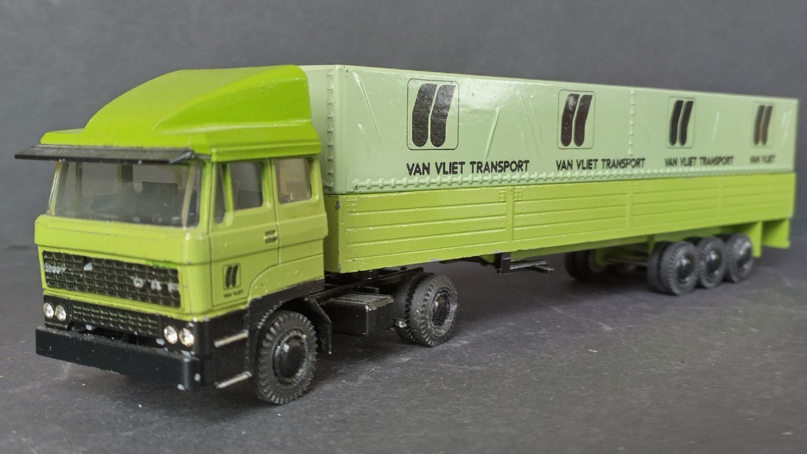 Daf 2800 Van Vliet Transport 1:50 Lion Car Pol, Overige merken, Verzenden, ., Zo goed als nieuw