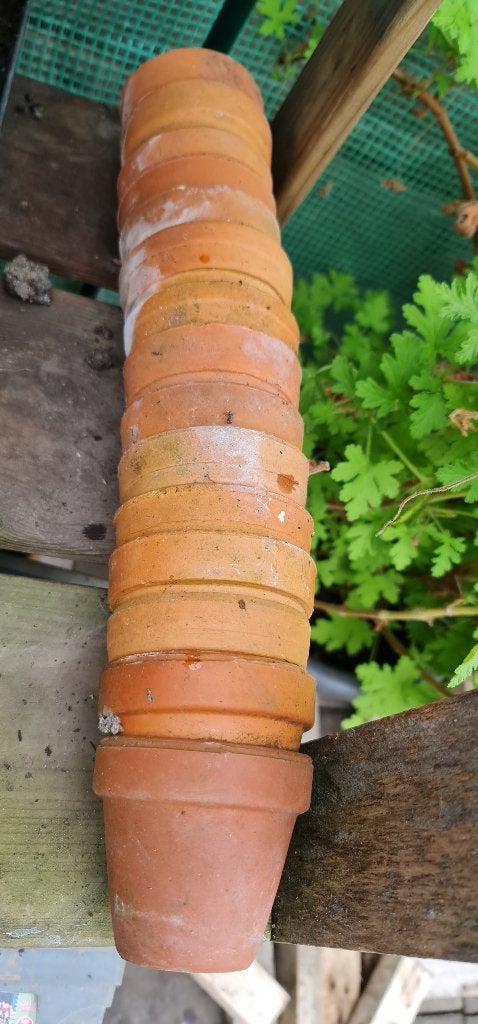Terrecotta kweekpotten, Ophalen, Gebruikt, Kweekbak