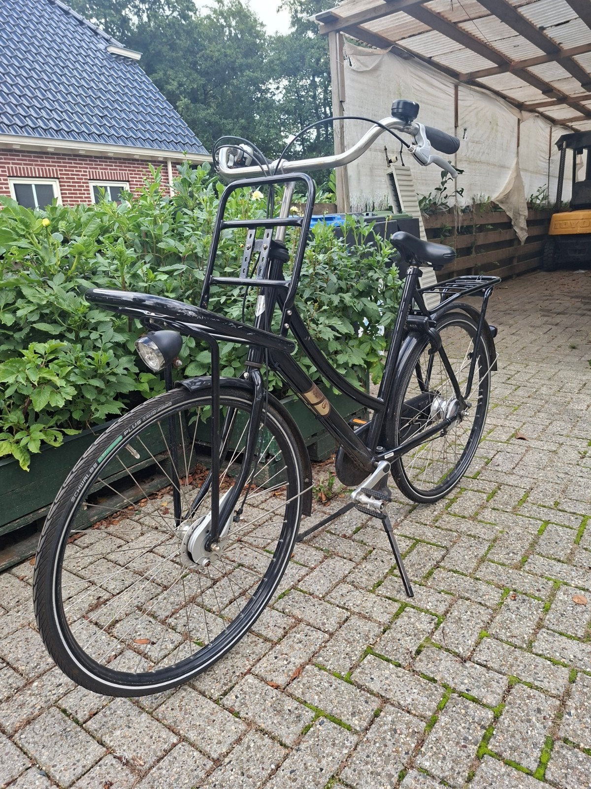Sparta Pick-up omafiets met bagagedrager voorop, Ophalen, Gebruikt, Sparta, Versnellingen
