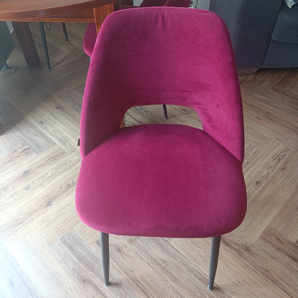 Eetstoelen, Huis en Inrichting, Ophalen of Verzenden, Zo goed als nieuw, Vier, Stof