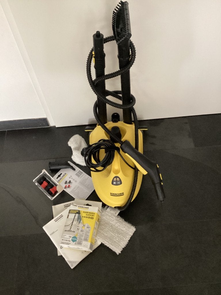 Karcher SC2 stoomreiniger easyfix met nw borstels en dweilen, Witgoed en Apparatuur, Stoomapparaten, Ophalen
