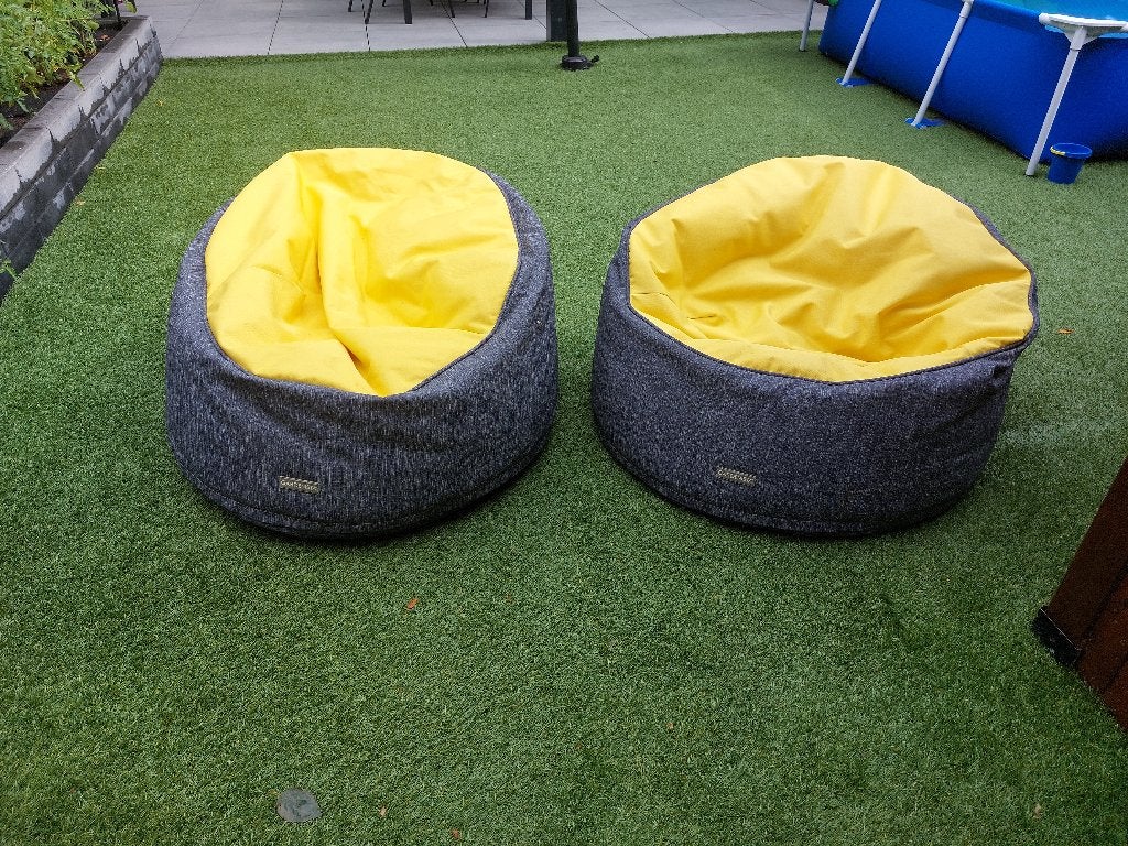 Outdoor Zitzakken / Tuinpoefs (Lounge), Gebruikt, Textileen, Loungeset, Ophalen