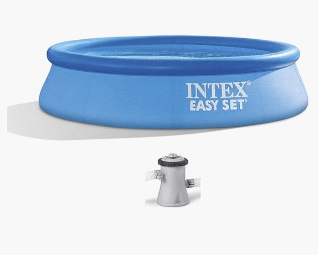 Intex Easy zwembad 244x76 cm incl.filterpomp en toebehoren, Ophalen