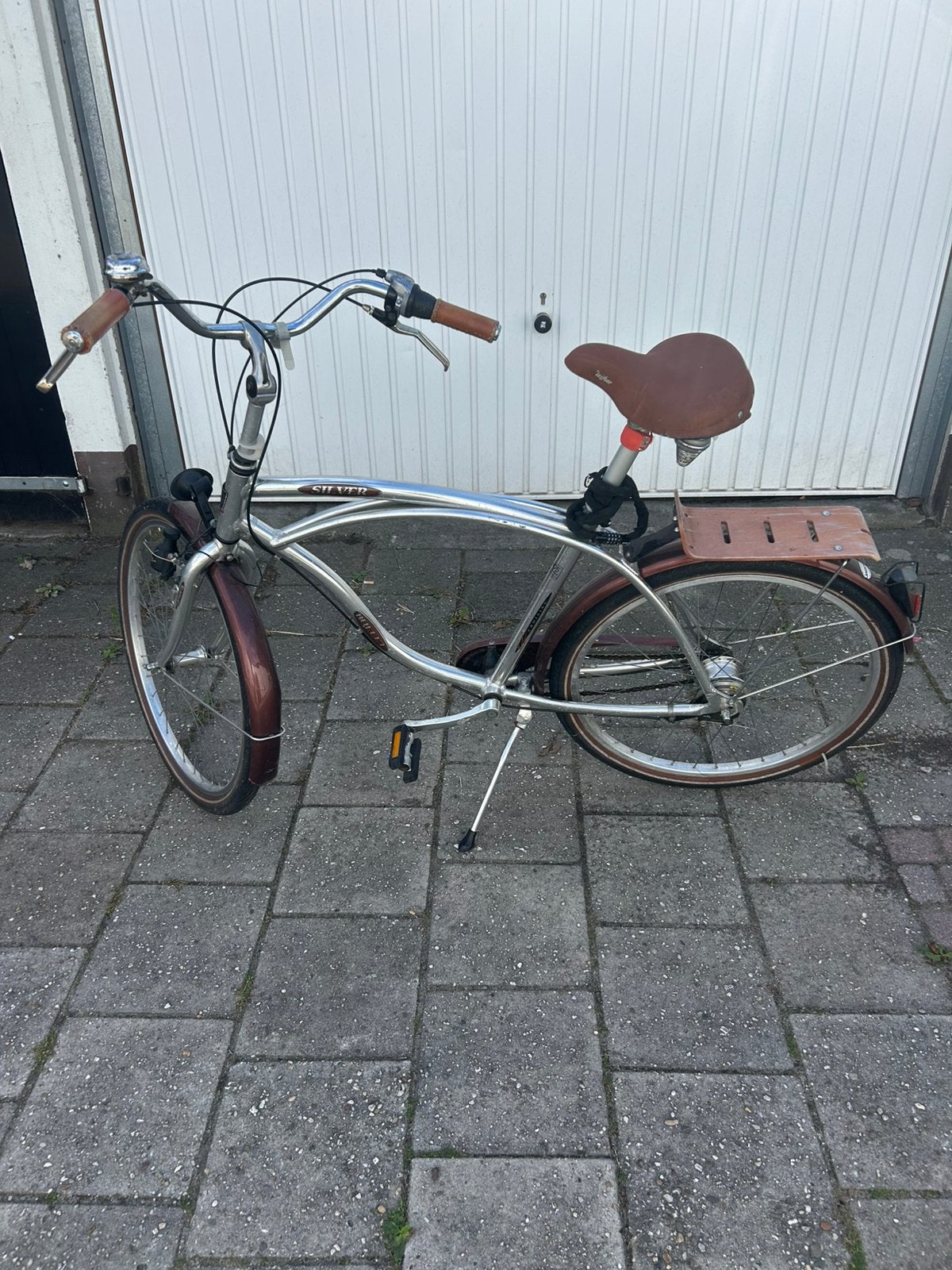 Heren fiets sparta silver bullit 7 versn, Fietsen en Brommers, 51 tot 55 cm, Ophalen, Zo goed als nieuw, Aluminium