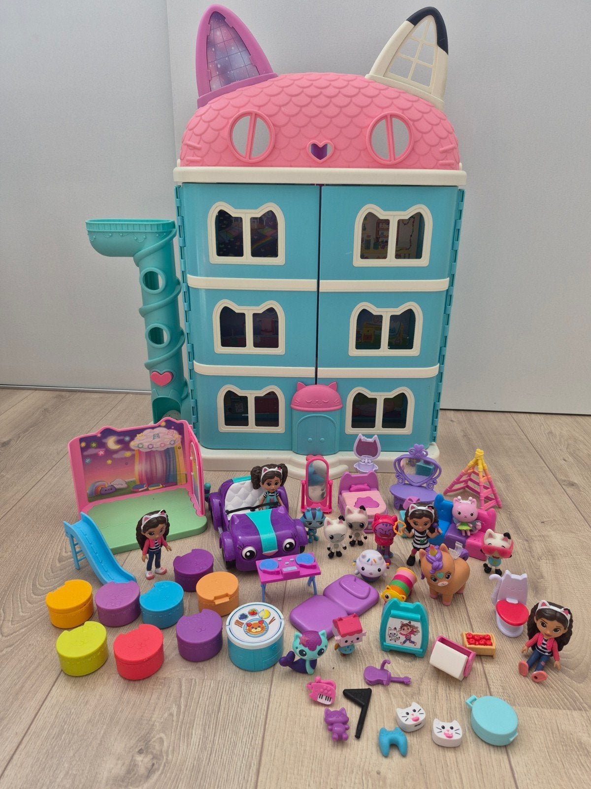 Gabby's Poppenhuis met accessoires en opbergdoos, Ophalen, Gebruikt, Overige typen