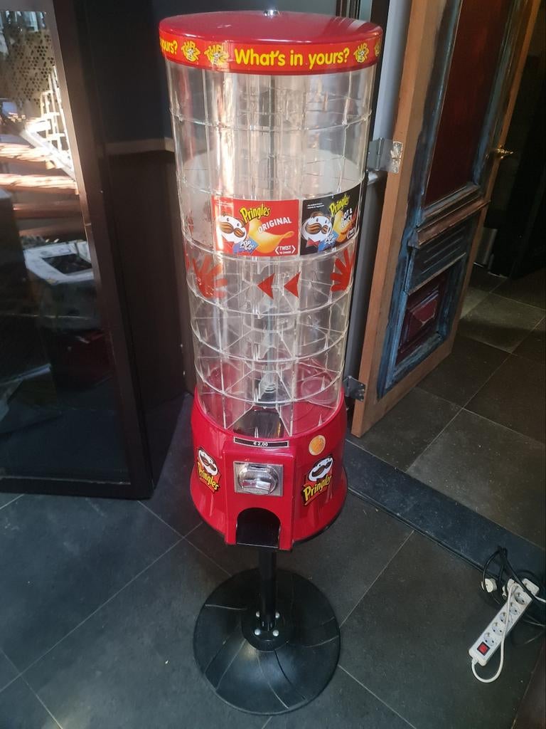 Pringles automaat in perfecte staat, Ophalen of Verzenden, Zo goed als nieuw