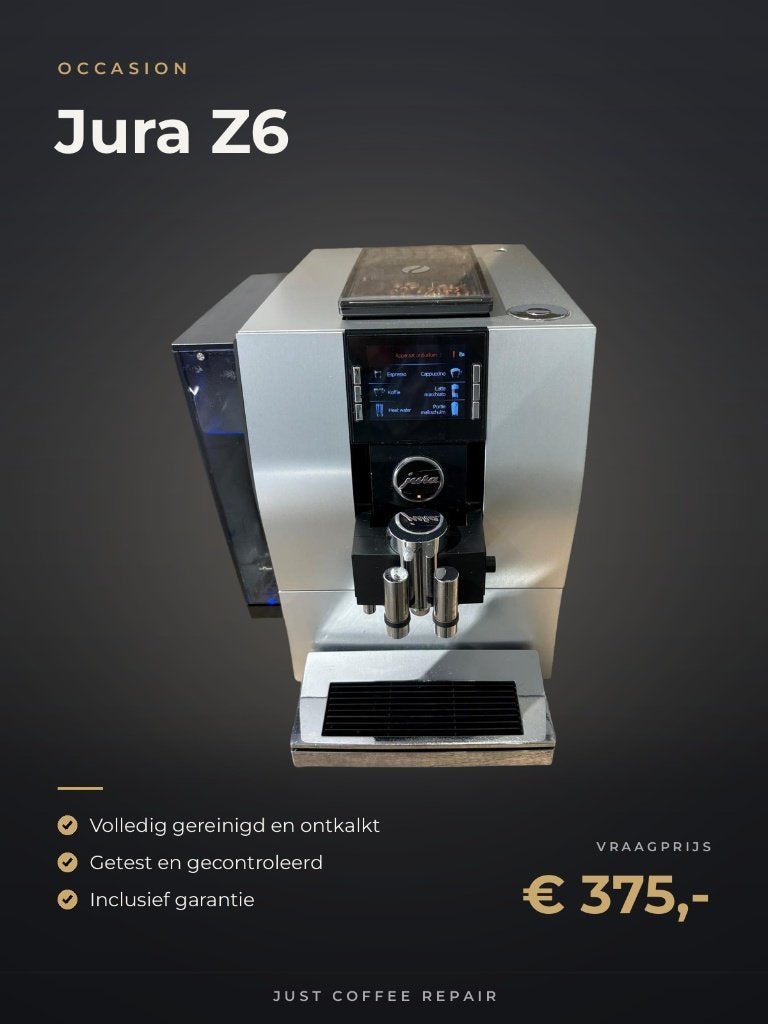 Jura Z6 + garantie!, Witgoed en Apparatuur, Jura, Afneembaar waterreservoir, Jura, 10 kopjes of meer