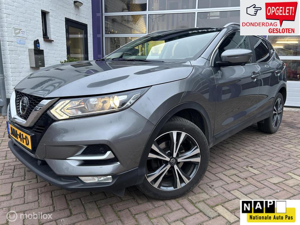 Nissan Qashqai 1.3 DIG-T Tekna * PANO DAK * NAVIGATIE * PDC, Auto's, Voorwielaandrijving, Gebruikt, Euro 6, 4 cilinders