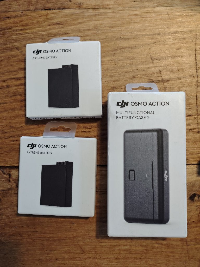 DJI Osmo Multifunctional battery case 2 + Osmo Action accu's, DJI, Nieuw, Ophalen of Verzenden, DJI