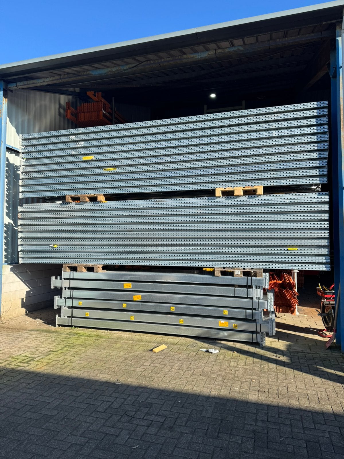 Palletstelling Dexion P90 verzinkt, Ophalen, Zo goed als nieuw, Overige typen, Minder dan 2 meter