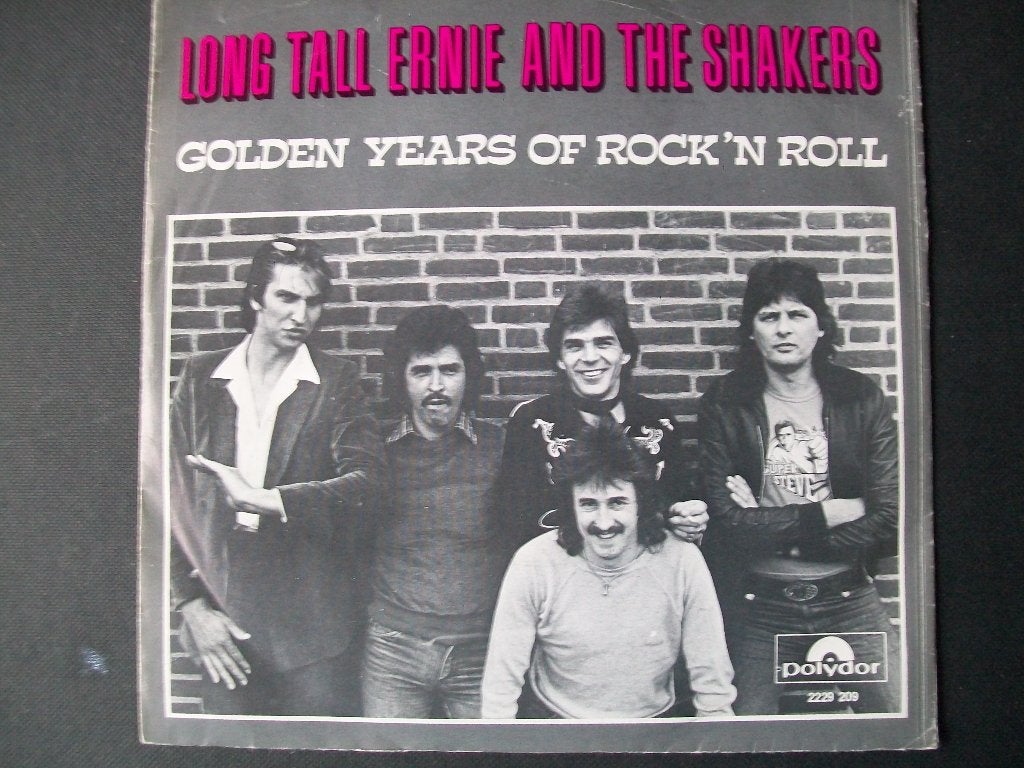 LONG TALL ERNIE And The SHAKERS Golden Years of Rock 'n Roll, Cd's en Dvd's, Verzenden, 7 inch, Zo goed als nieuw, Inclusief binnenhoes