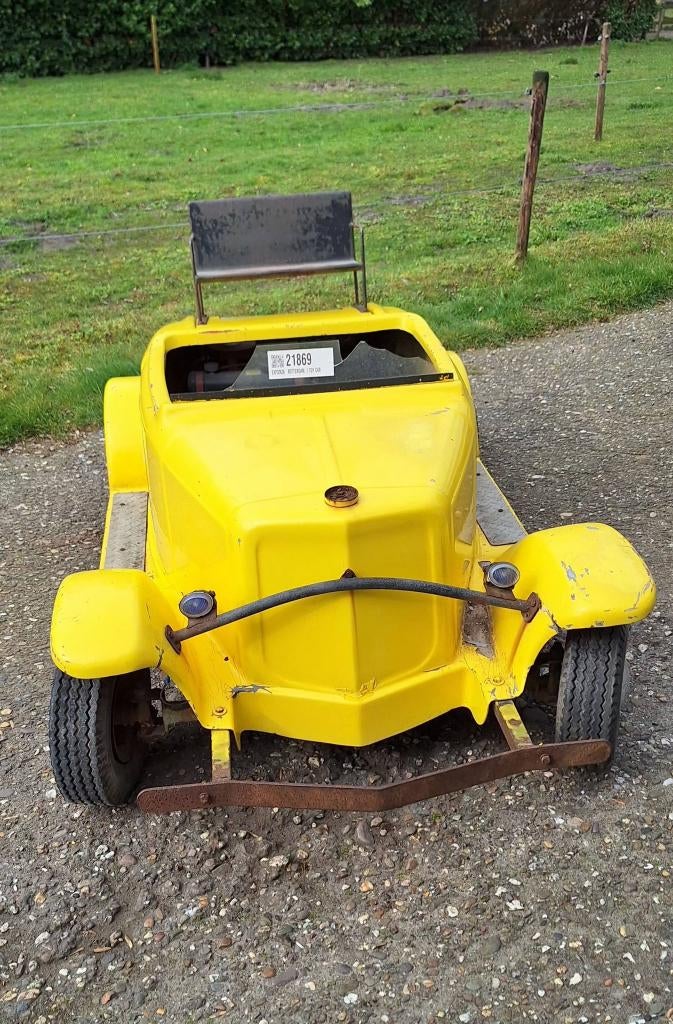 Replica Ford Hot Rod-styl go-kart, shriner karts, 80'r jaren, Sport en Fitness, Karting, Gebruikt, ., Overige typen, Ophalen of Verzenden