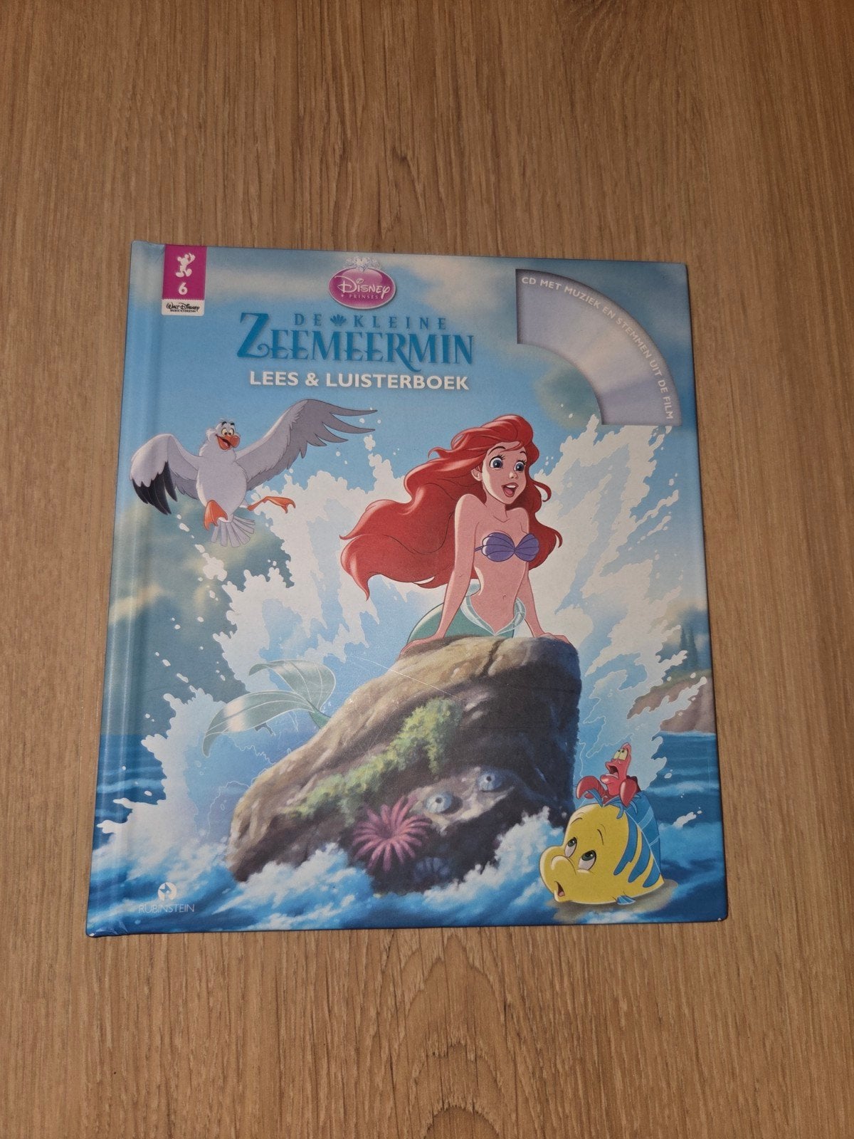 Lees en luisterboek De kleine zeemeermin, Boeken, Jongen of Meisje, Walt Disney, Ophalen of Verzenden, Zo goed als nieuw