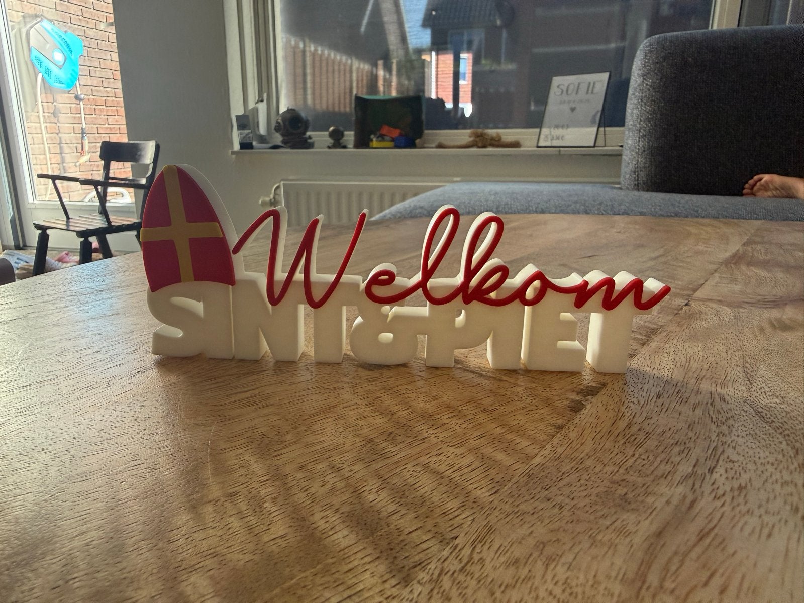 Sinterklaas decoratie 3d geprint, Diversen, Ophalen of Verzenden, Nieuw