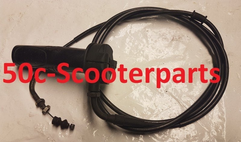 Gas kabel incl handvat Sym Fiddle Gebruikt 17910-AAA-000, Ophalen of Verzenden